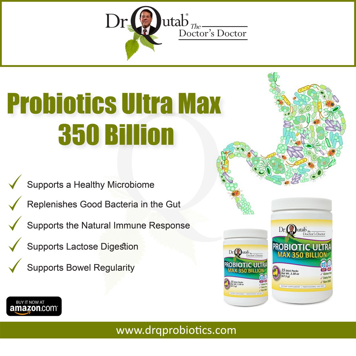 To maintain your ecosystem use Dr. Q probiotics ultra max 350 billion especially for healthy gut and mind.
amazon.com/Dr-Qutab-Docto…
Drqprobiotics.com
#drq #doctor’sdoctor #Drqprobiotics #ecosystem #healthymicrobiome #replenish #goodbacteria