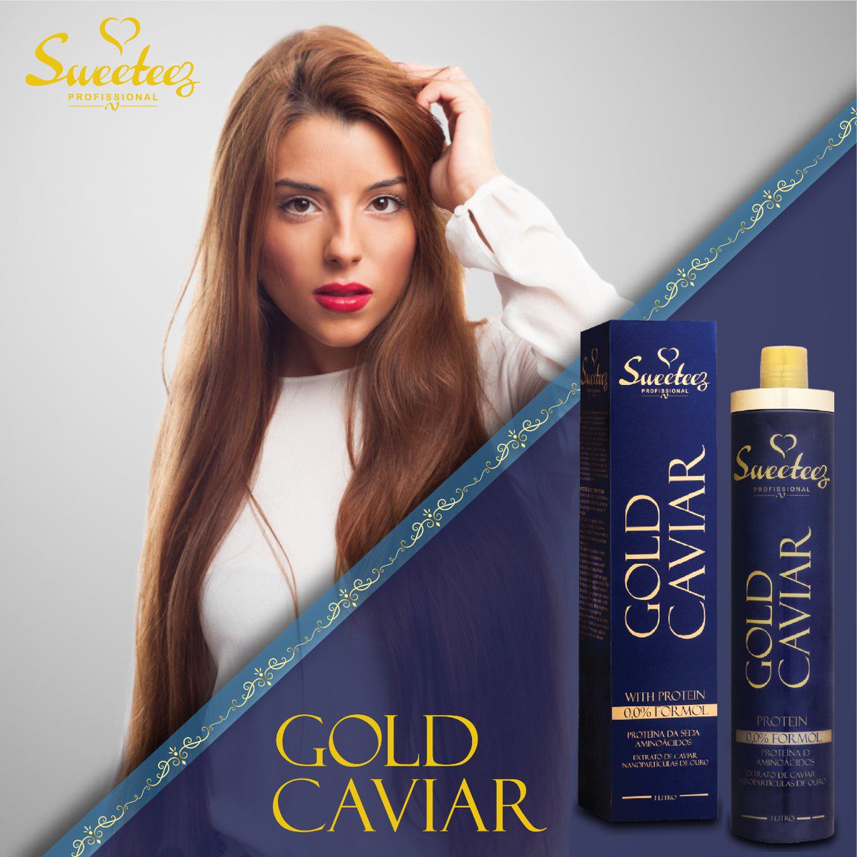 SweeteezPro's tweet image. * 0.0% Formaldehyde or similar substance.
* Rich in Caviar extract.
* Contains Silicones, Phosphate and Lipids.

#SweeteezProfissional #Sweeteez #GoldCaviar #Export #HairProduct #BeautifulHair #HairProtein #StraightHair