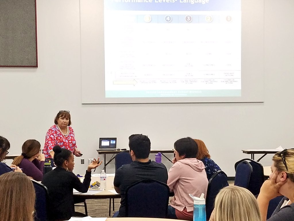 SpringISD's tweet image. New Teacher Orientation Training (T-TESS) is a great way of getting our newest educators immersed in the #SpringWay.  #WelcomeSpringISD