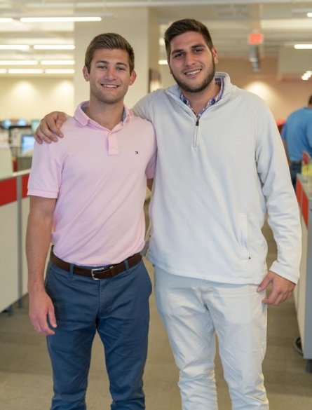 We heard it's #NationalInternDay! Grateful for you two—Max, Sales Intern & Nick, Customer Care Intern. Thanks for all of your amazing hard work this summer! #ProtectingSeniors #Interns