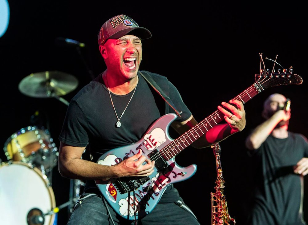 consequence's tweet photo. Tom Morello has announced a massive new solo album featuring contributions from @PortugaltheMan, @KillerMike, @BigBoi, @RZA, @VicMensa, and more. Stream the first 2 tracks: https://t.co/R3p8JT1FoW https://t.co/glQRk0FU7J