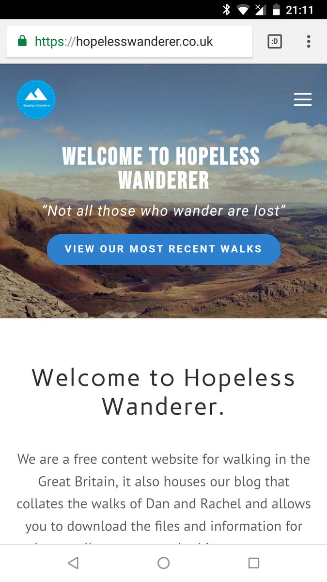 UncensoredMAMIL's tweet photo. Just found @Hpless_wanderer at : https://t.co/CPJPd8Q8I0. Slogan is “Not all those who wander are lost"!! Lovely site with full GPS routes of good UK walks. Awesome pictures too. Check them out... https://t.co/aUGioBl2sB