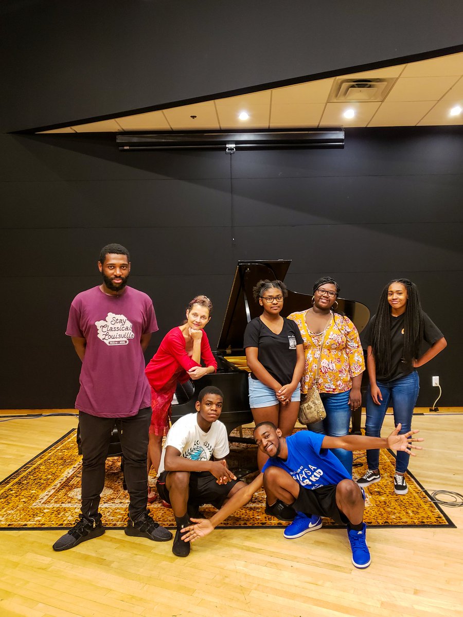 Today we broke generational, geographical, and musical barriers. The first WUOL Composers Club with <a href="/BGCKentuckiana/">BGCKentuckiana</a> was a grand success! Over the past month our 10 students learned music theory, composition, and so much more.