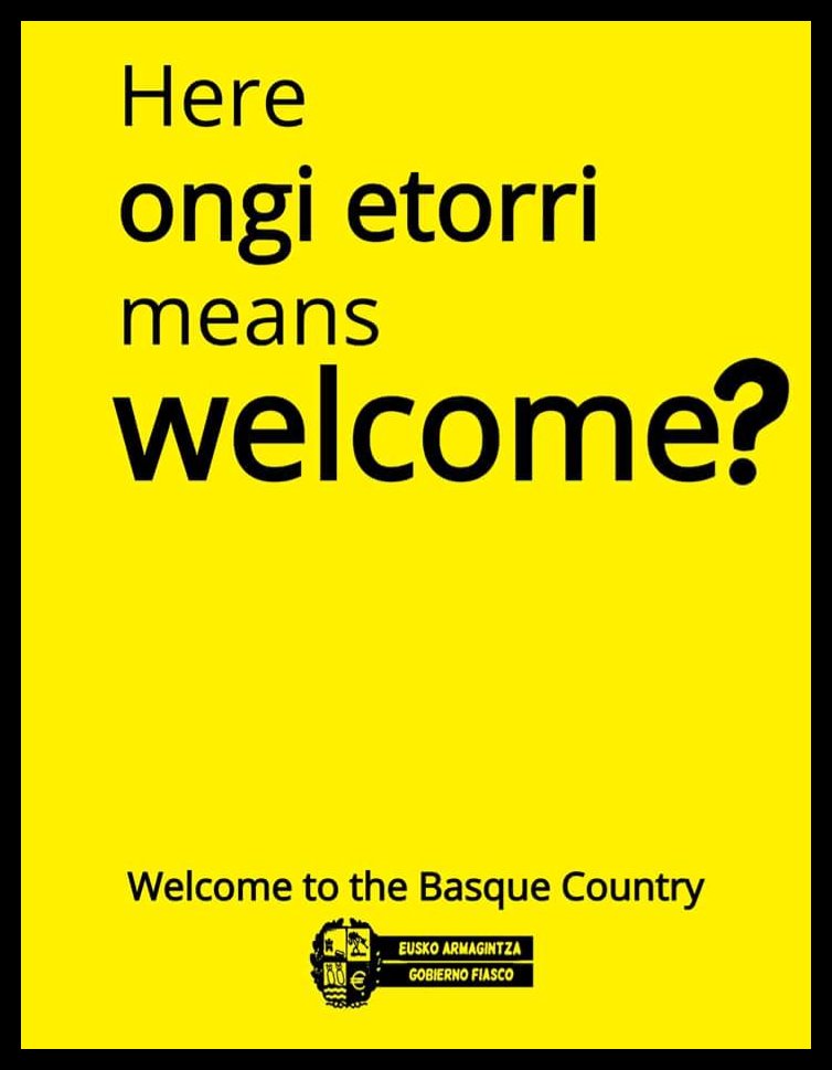 <a href="/Gob_eus/">Eusko Jaurlaritza - Gobierno Vasco</a> <a href="/iurkullu/">Iñigo Urkullu</a>   Multinazional eta turismo masiboari #welcome

Migrari, etorkin, etxegabeko, pentsiodun, gazte prekarizatuei...zer?

#eskubideguztiakdenontzat 

<a href="/bilbao_udala/">Bilbao [Udala - Ayuntamiento]</a> <a href="/juanmariaburto/">Juan Mari Aburto</a> #BilboHarreraHiria 

#inorezdailegala