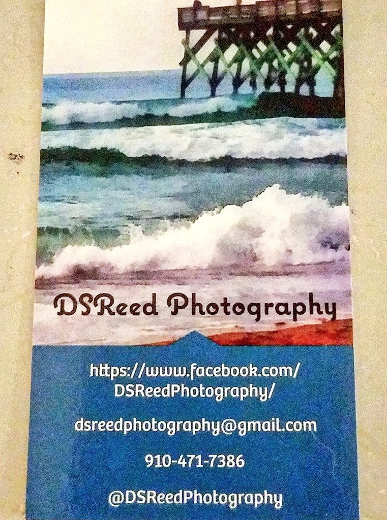 DianeSReed's tweet photo. My new business cards arrived today @dsreedphotography #LoveWhereYouLive #photographyislife #Beach #weddings https://t.co/JmWBDaCOR5