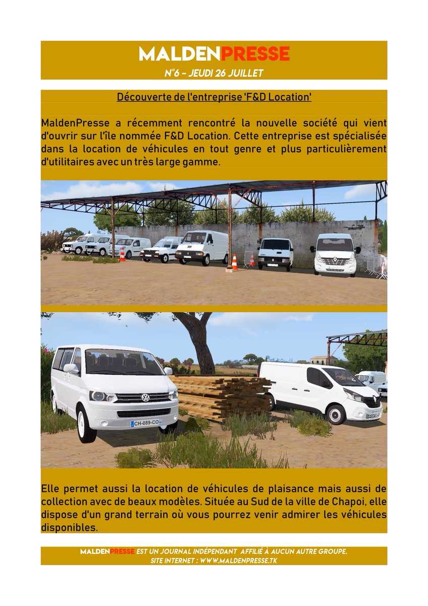 Malden Presse (MaldenPresseA4L) Twitter