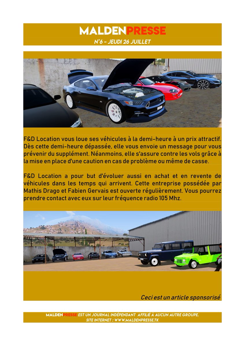 Malden Presse (MaldenPresseA4L) Twitter