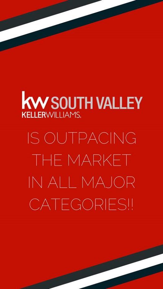 How are we doing in our market you ask? #outpacing everyone. #kw #1kw #mapscoaching