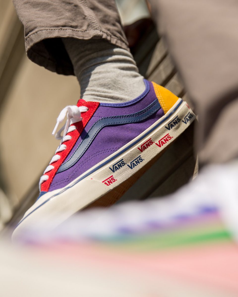 vans style 36 with patchwork