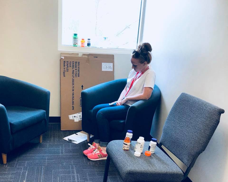 Lifepath86's tweet photo. Today is National Intern Day. These are our IDD interns Amanda and Monique doing role plays with law enforcement officers at Crisis Intervention training. We are so glad to have you on our team! https://t.co/SscUOsbowx