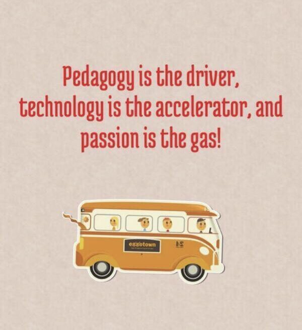 For your #blendedlearning initiative to succeed, you must be as excited about PEDAGOGY as you are about TECHNOLOGY. 
#BoldSchool #LeaderEd