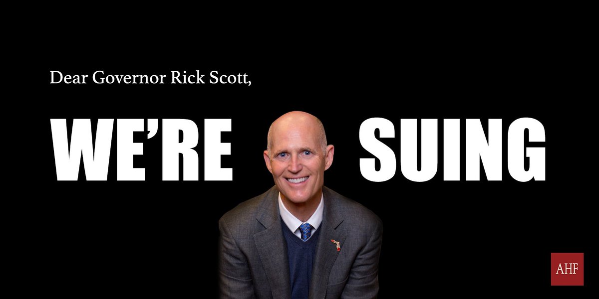 BREAKING NEWS - We're suing @FLGovScott for denying our public records request! The state's contract w/ us, a NON-PROFIT, is ending. 2,000 HIV+ Floridians will have disrupted care. FOR PROFIT company "Clear Health Alliance" got the state's new contract.  

bit.ly/SuingScott