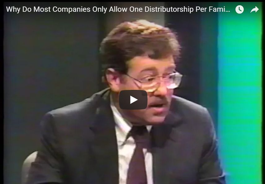 MLMConsulting's tweet photo. New Video! Why Do Most Companies Only Allow One Distributorship Per Family? https://t.co/MUzD0aHH1F #OneDistributorship #MLM #Law #Legal #NetworkMarketing #Rules #Video https://t.co/eMvbjW41Q5