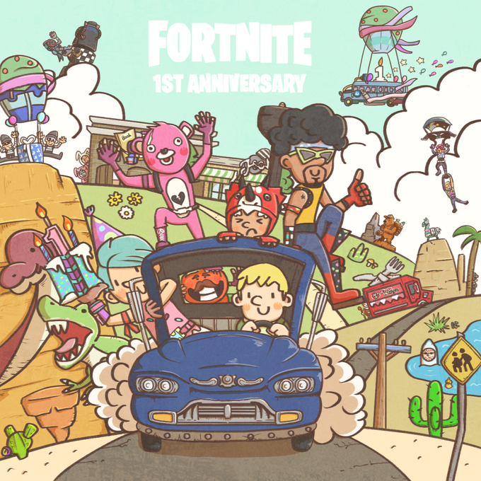 フォートナイトのtwitterイラスト検索結果 古い順