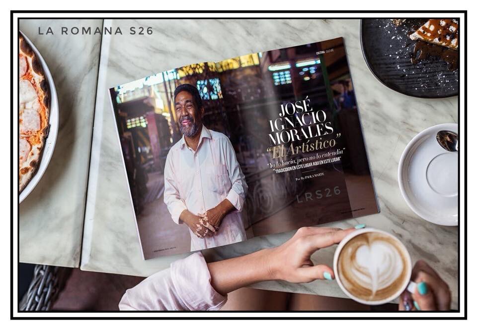 “Cuando entrevistamos al Sr. JOSÉ  IGNACIO MORALES " El Artístico" sentí tantas emociones juntas. Es un Increíble ser humano que nos transmitió la energía con que desarrolla su arte y creatividad. Entonces entendimos el valor a largo plazo que tiene CREAR!”