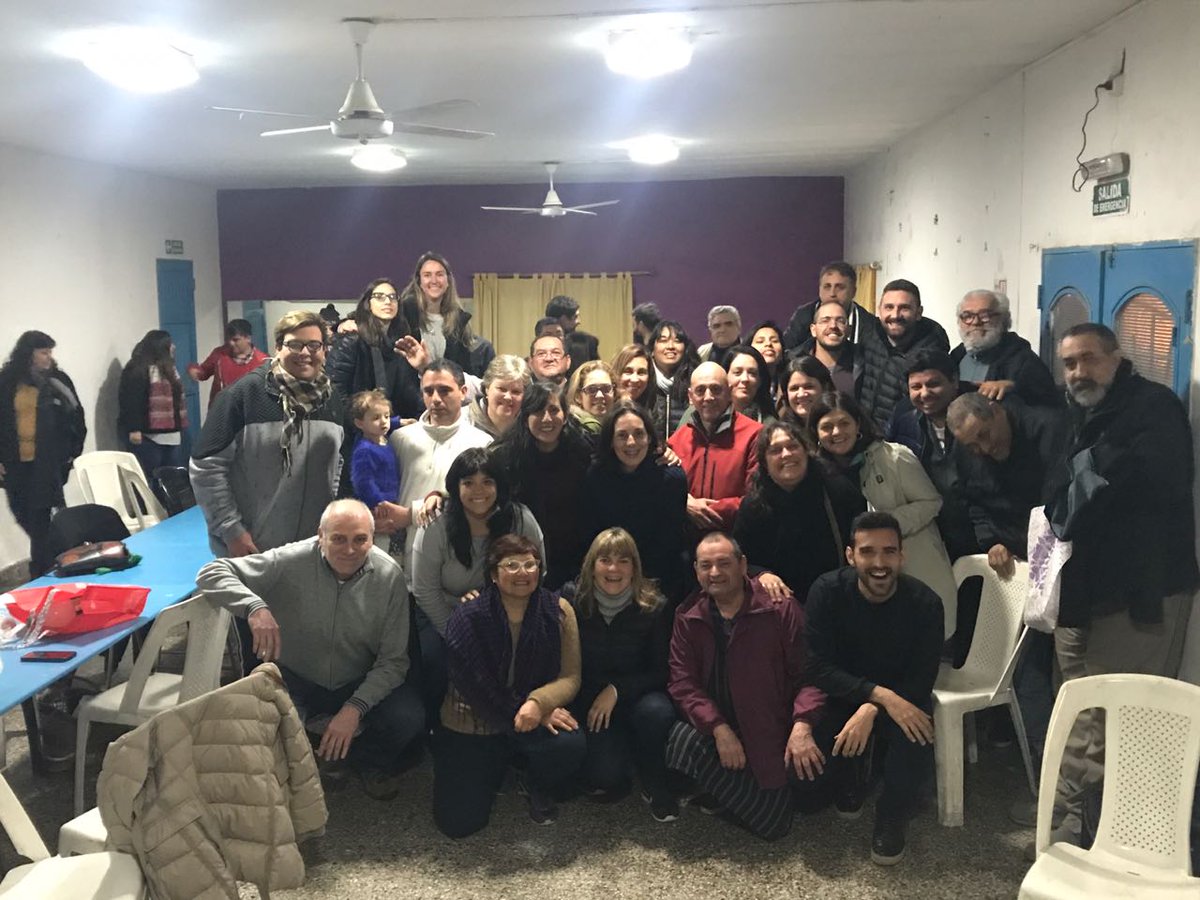 MAlvaradoMR's tweet photo. Reunión con los compañeros del Frente Gremial, en las seccionales del Norte!  #SeguimosMarchando #CrecePS ✊🌹 https://t.co/KihmccZRBd