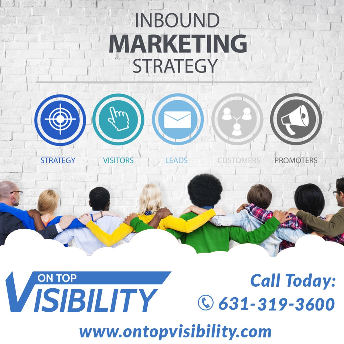 ontopvisibility's tweet photo. Our #inboundmarketing strategy combines several tools of the trade, including #seo #socialmedia #contentwriting and a good #mobileresponsive #website - what does your's have? https://t.co/q6Y0Z0FjT8