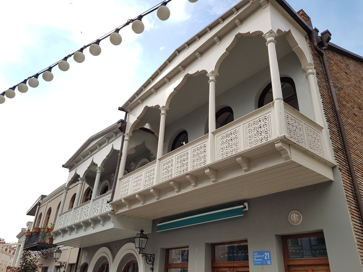 Unique #architecture on a mostly clear day
#Marjanishivlli
#Aghmashenebeli
#Tbilisi
#Georgia 🇬🇪
📱 #withGalaxy #Note8

#جورجيا
#تبليسي
#اكتشف_جورجيا
#سياحة_جورجيا
#عمارة #تصميم #تصويري
#ThisisGeorgia
#architecturephotography
#3WordsICannotStand
#discoverGeorgia