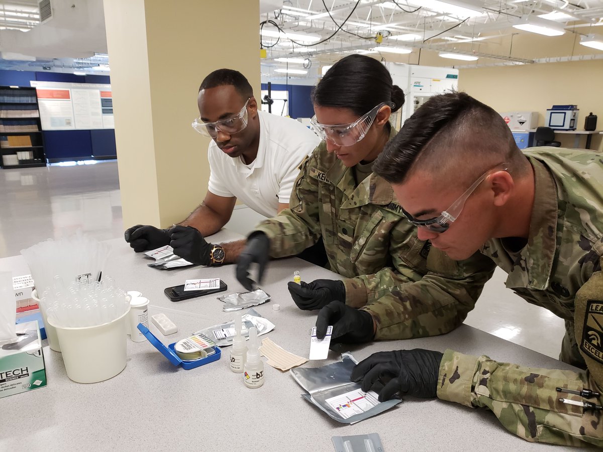 nfstc's tweet image. Can&apos;t pass up a time to commend our @ArmyROTC internship program on #NationalInternDay! #training #hardwork #forensicscience