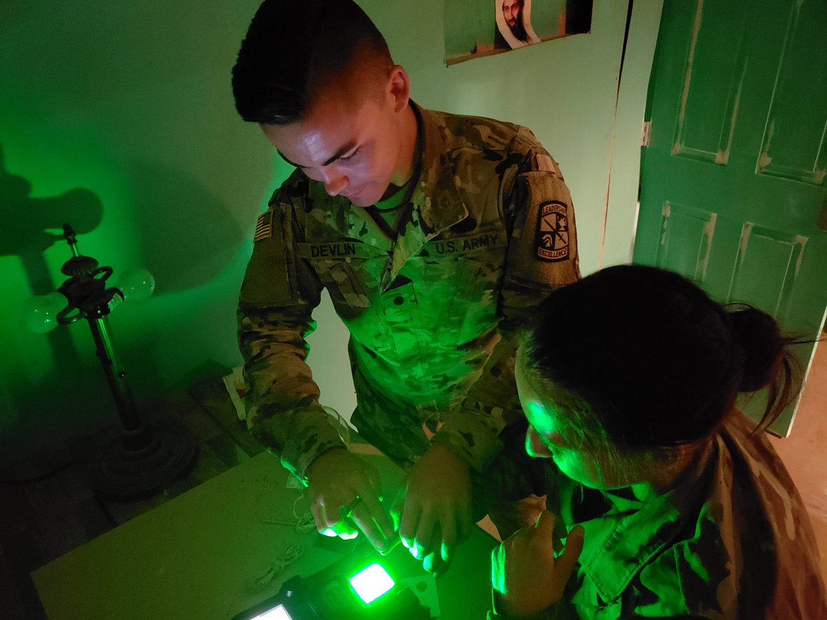 nfstc's tweet image. Can&apos;t pass up a time to commend our @ArmyROTC internship program on #NationalInternDay! #training #hardwork #forensicscience