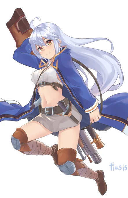 久々のグラブル絵
#グラブル 