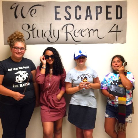 Walpublib's tweet photo. Congratulations to the teams who were able to find the Szechuan Sauce... er, we mean, seal the Interdimensional Rift this week! 😅  #EscapeStudyRoom4 #StudyRoom4 #EscapeRoom https://t.co/wYbkJ059rC