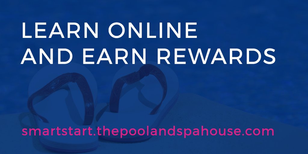 Ready to become a Pool GURU? Sign up for our SMART START digital campus! Complete courses and earn badges that give you exclusive in-store discounts. #pool #swimmingpool #learning #education #poolschool #getschooled