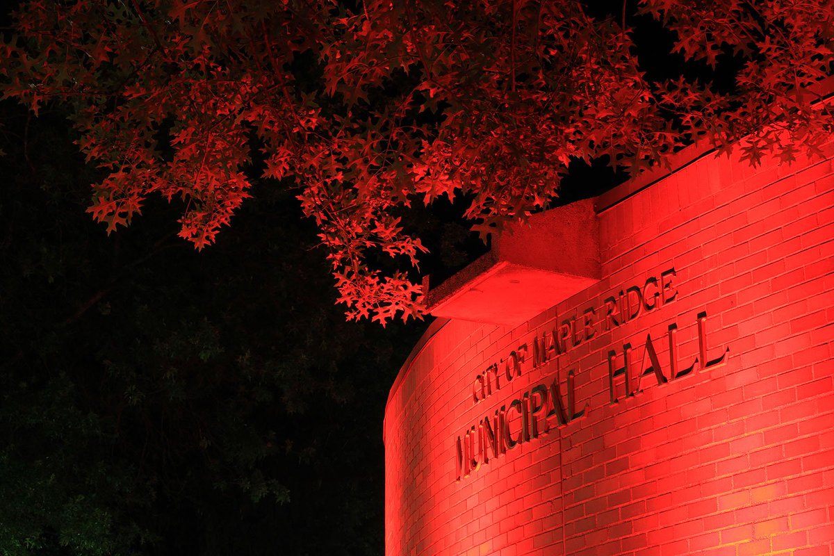 SpecialOBC's tweet photo. #MapleRidge City Hall was lit up in red on Saturday to celebrate 50 years of Special Olympics worldwide! Thanks for being part of the #InclusionRevolution! #LightUpForInclusion @YourMapleRidge

Click to see our light-up video https://t.co/5kOn2vlRFc https://t.co/NMAwJ8Swhd