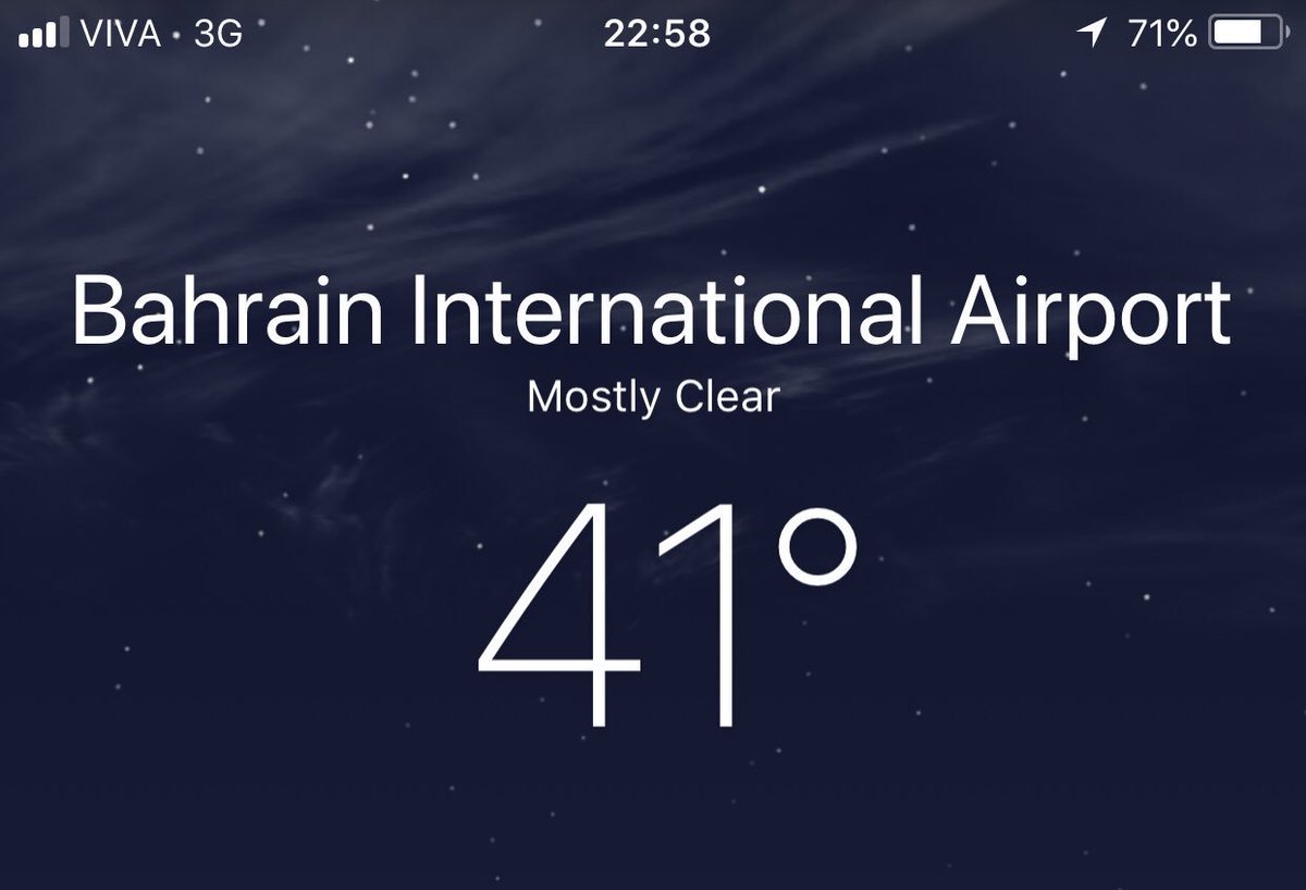 stewinsaudi's tweet photo. 11pm. 41degrees. What the fuck is happening. My fingers are melti.... https://t.co/awoZRN5OCO