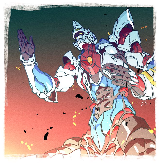 「science fiction super robot」 illustration images(Oldest)