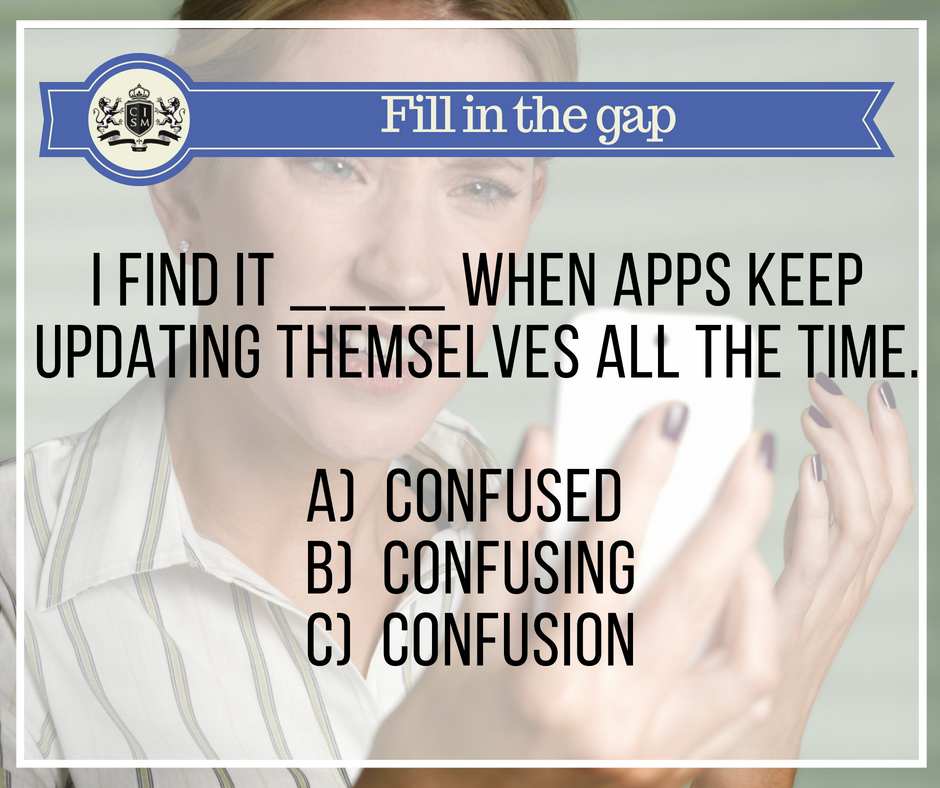 _C_I_S_M_'s tweet photo. Fill in the gap! 📝

Comment if you know the answer! 👍

#fillinthegap #learnenglish #grammartips #culturalinglesa #sanmartin #grammar #englishschool #inglés #english #speakenglish #learn #study #vocabulary #easyenglish https://t.co/rF3aKefjsg