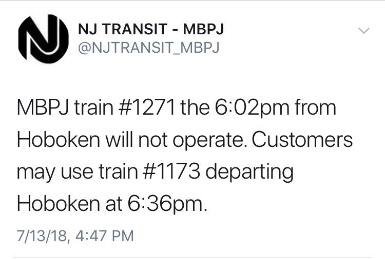 Meg_Less's tweet photo. @NJTRANSIT seriously... #njtransit https://t.co/PJvOcQIqrM