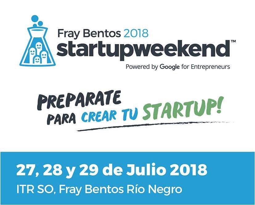 swmontevideo's tweet photo. Mañana empieza una nueva edición de #StartupWeekend con nuestra primera edición en Fray Bentos. Desde las 18 hs #SWfraybentos colmada de ideas 💡 que se convertirán en negocios 🚀 https://t.co/RsogpykB3Z