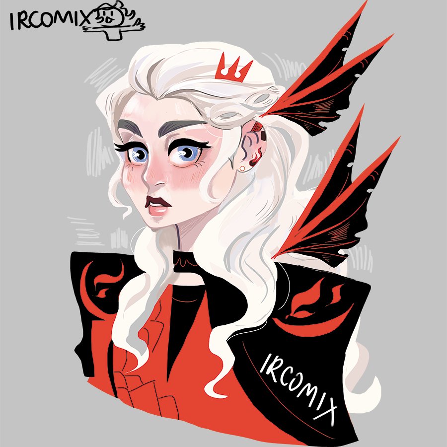 In Painá´®á´± On Twitter Voltando As Poucos Got Gotfanart Gameofthrones Daenerystargaryen Targaryen Fanart Ircomix