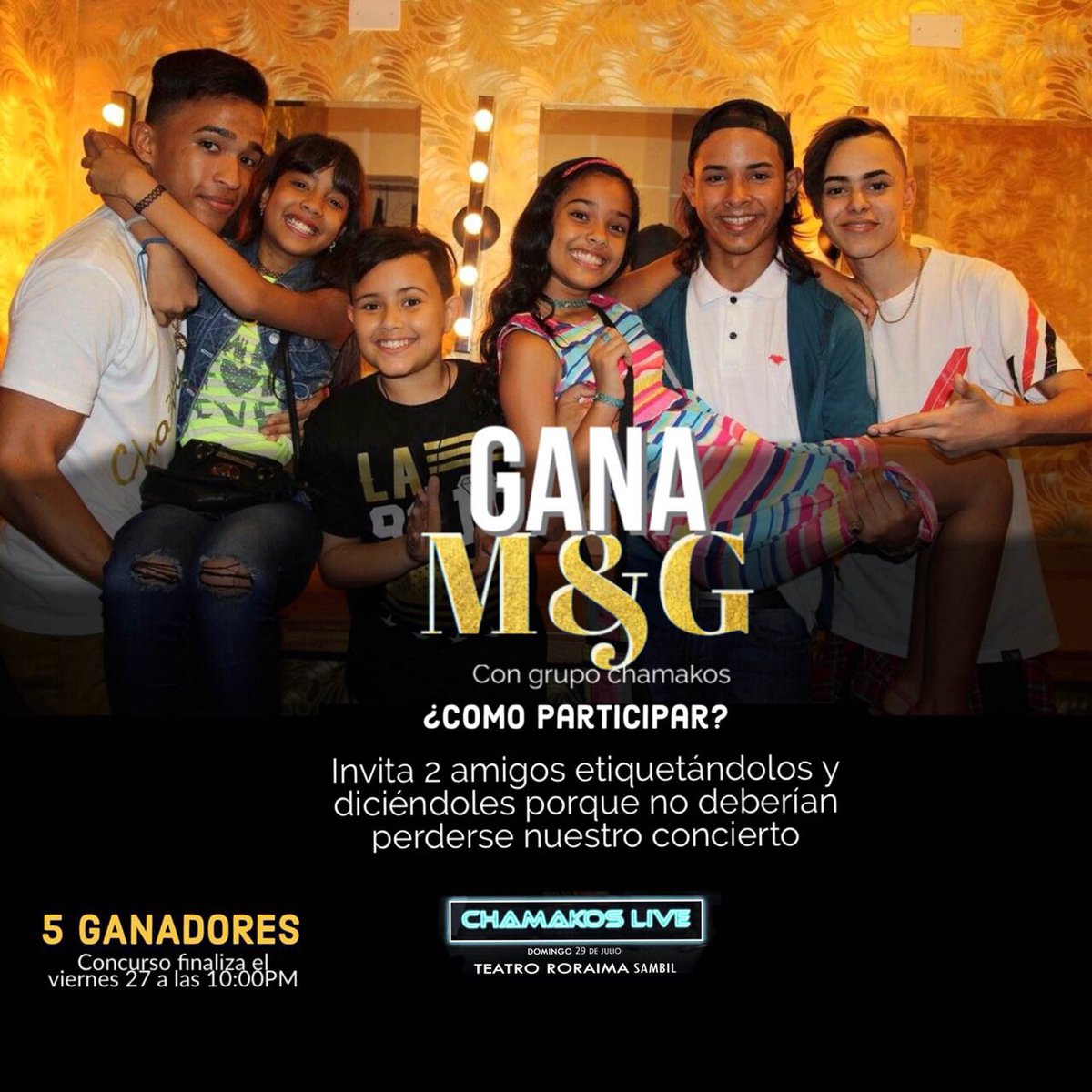 KNMusicRD's tweet photo. Participa en estos concursos de Instagram, cada cuenta elegirá 5 ganadores diferentes, comenta en cada uno para tener más oportunidades de ganarte un M&G para este domingo #ChamakosLive https://t.co/x9MtTGh59J