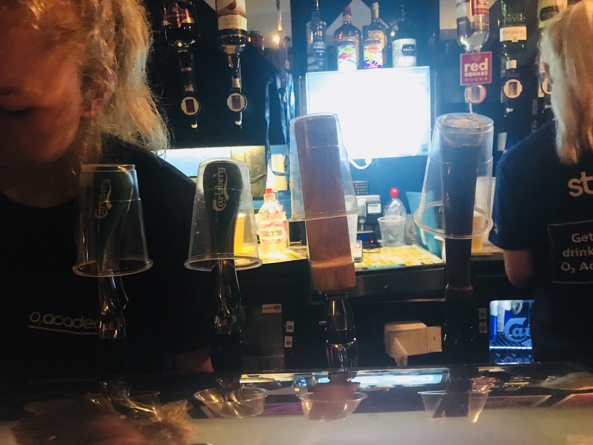 booksandwine76's tweet image. Running out of all tap booze on the hottest day of the year by 9:45pm  is not okay @O2academybrix #sweltering