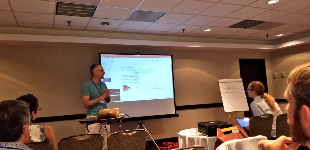a_researcher_'s tweet image. #ICCS2018, @barabasi and Colleagues are conducting a workshop on #NetworkControl, #food