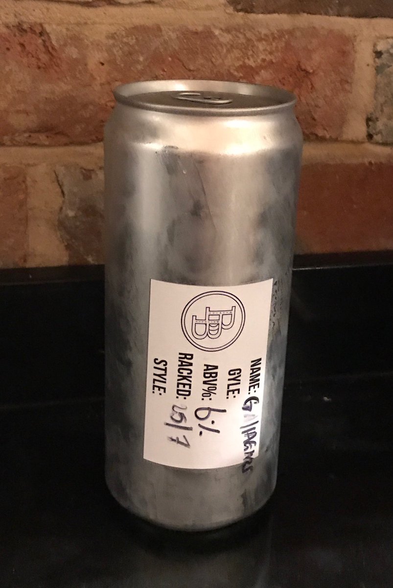 jameswbraxton's tweet photo. Not a Growler, but a Crowler, just under 2 pints from ⁦⁦@BREWINGBROTHERH⁩ #CraftAle #BigCan ⁦@TheGreatInns⁩ https://t.co/AEMW5IROe2