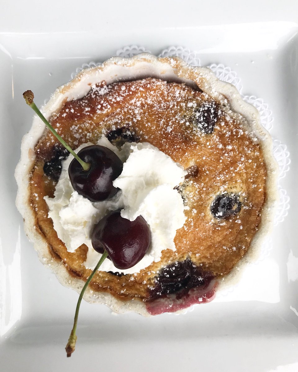 We have a Cherry Clafoutis as our dessert special tonight! 🍒 🍒🍒 #StlDesserts #CyranosSTL