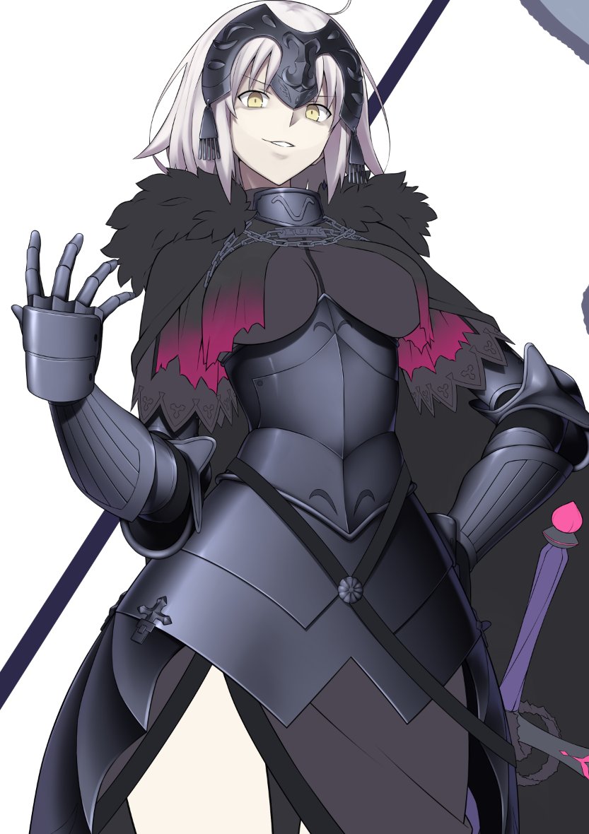 夏コミイラスト本表紙進捗 ジャンヌオルタ 