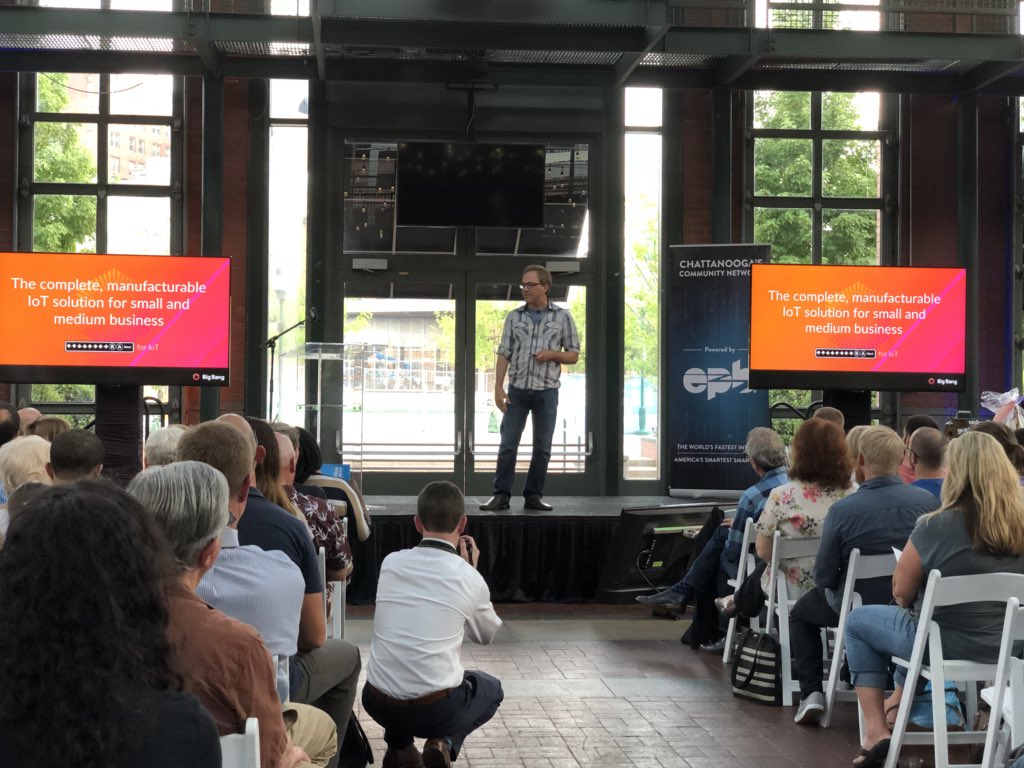 kt_mitch's tweet photo. Shout out #MozGig grantee Jonathan Wagner of Big Bang sharing about #iot as part of #gigtank #cha https://t.co/SkVv17zb7V