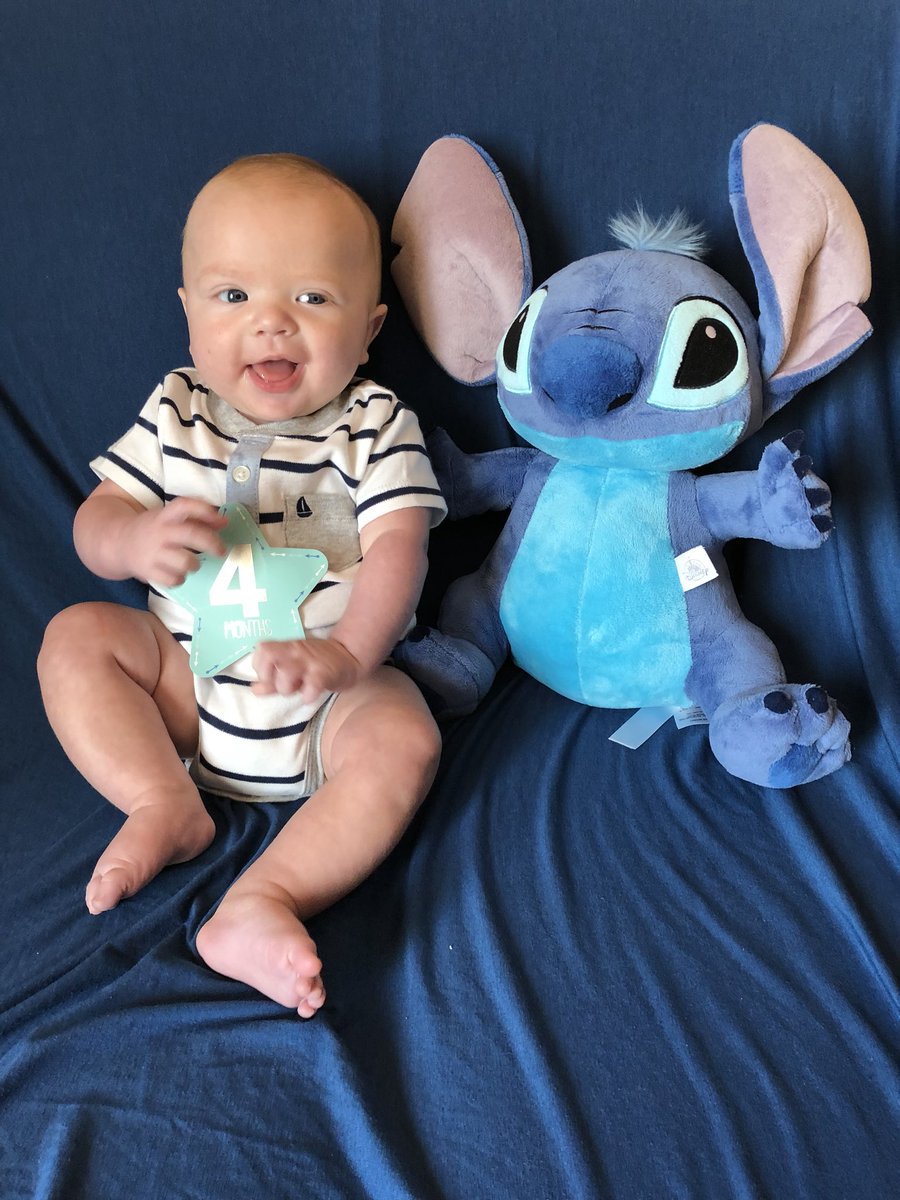 BYoung_24's tweet photo. Crazy in love with this #4month miracle baby boy. #Solo #SoloandStitch #rainbowbaby @TinsleyCharlie https://t.co/RJ9CJqdzMN