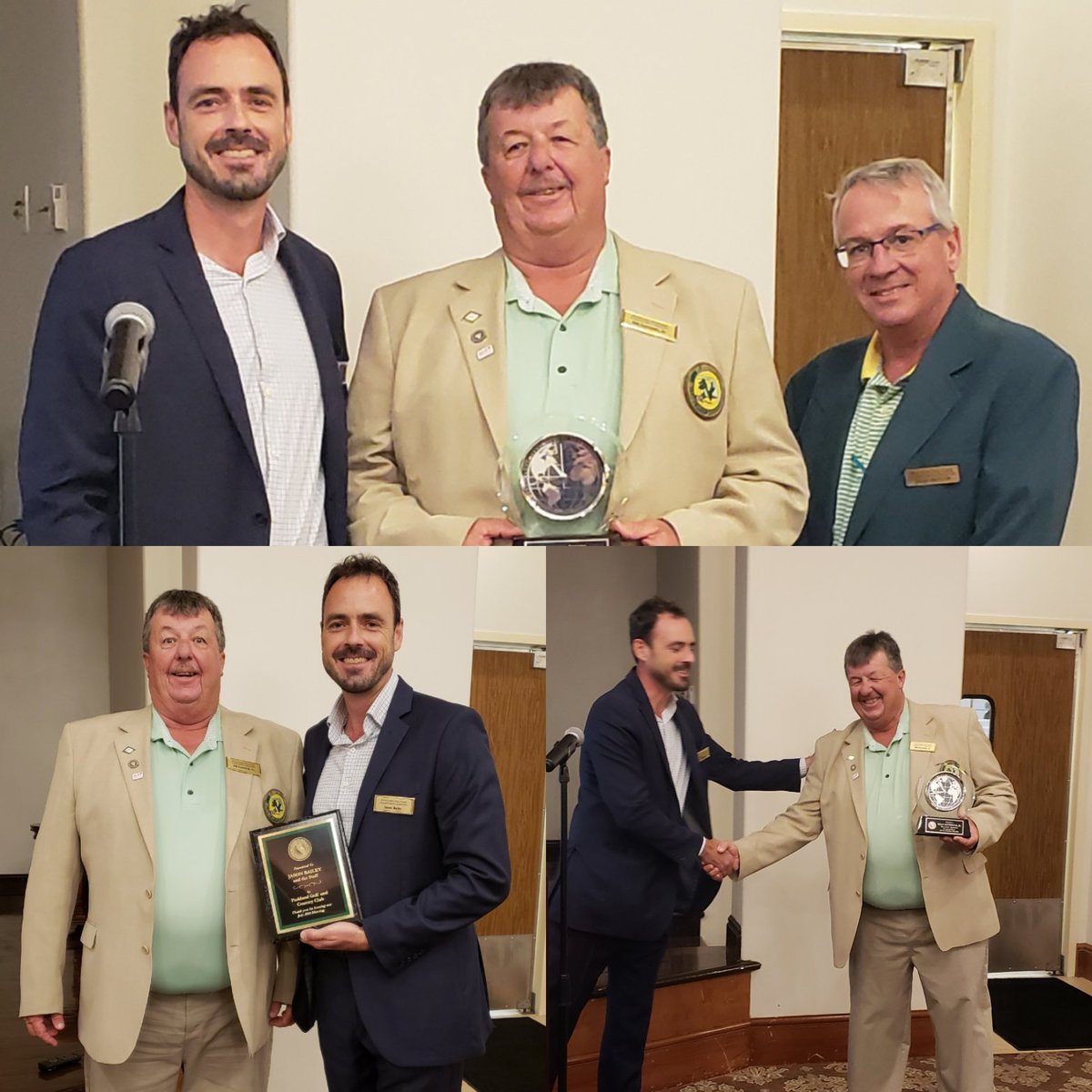 <a href="/SFGCSA/">South Florida GCSA</a> To our past President Billy Entwistle, Jr., thank you for your 2 yrs of dedicated service and support!  We welcome Jason  Bailey to the Board as our new President!