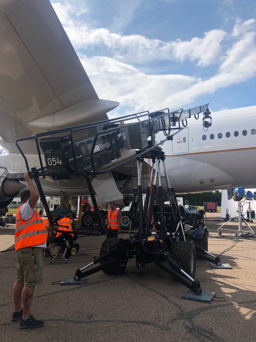ARRIRental's tweet photo. Check out the #HEXATRON off-road crane being used to get a SuperTechno 50 into position! #ARRIRental #GripLife #SetLife https://t.co/hUuXu7WrqK