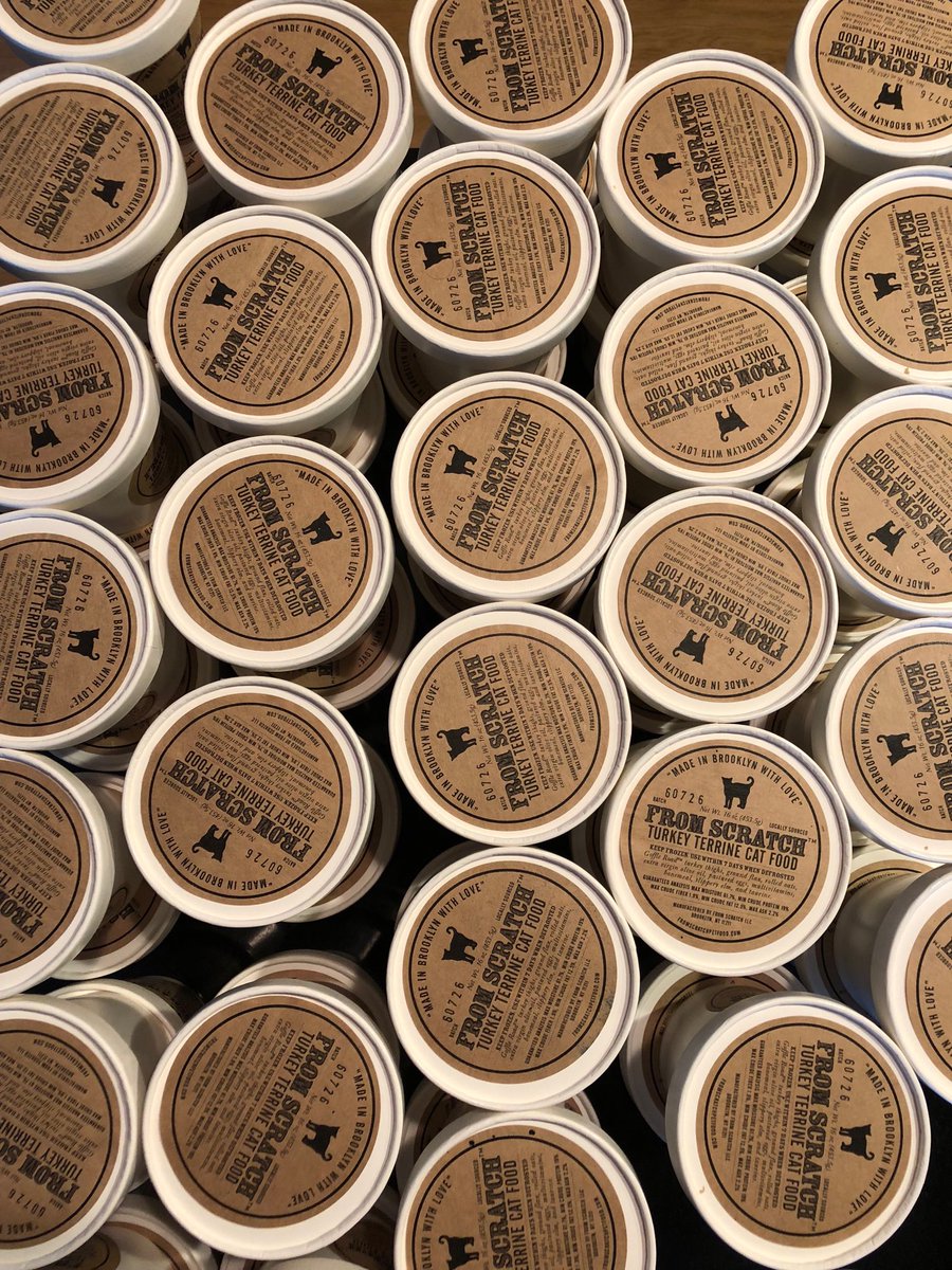 FromScratchPets's tweet image. Cat food production day