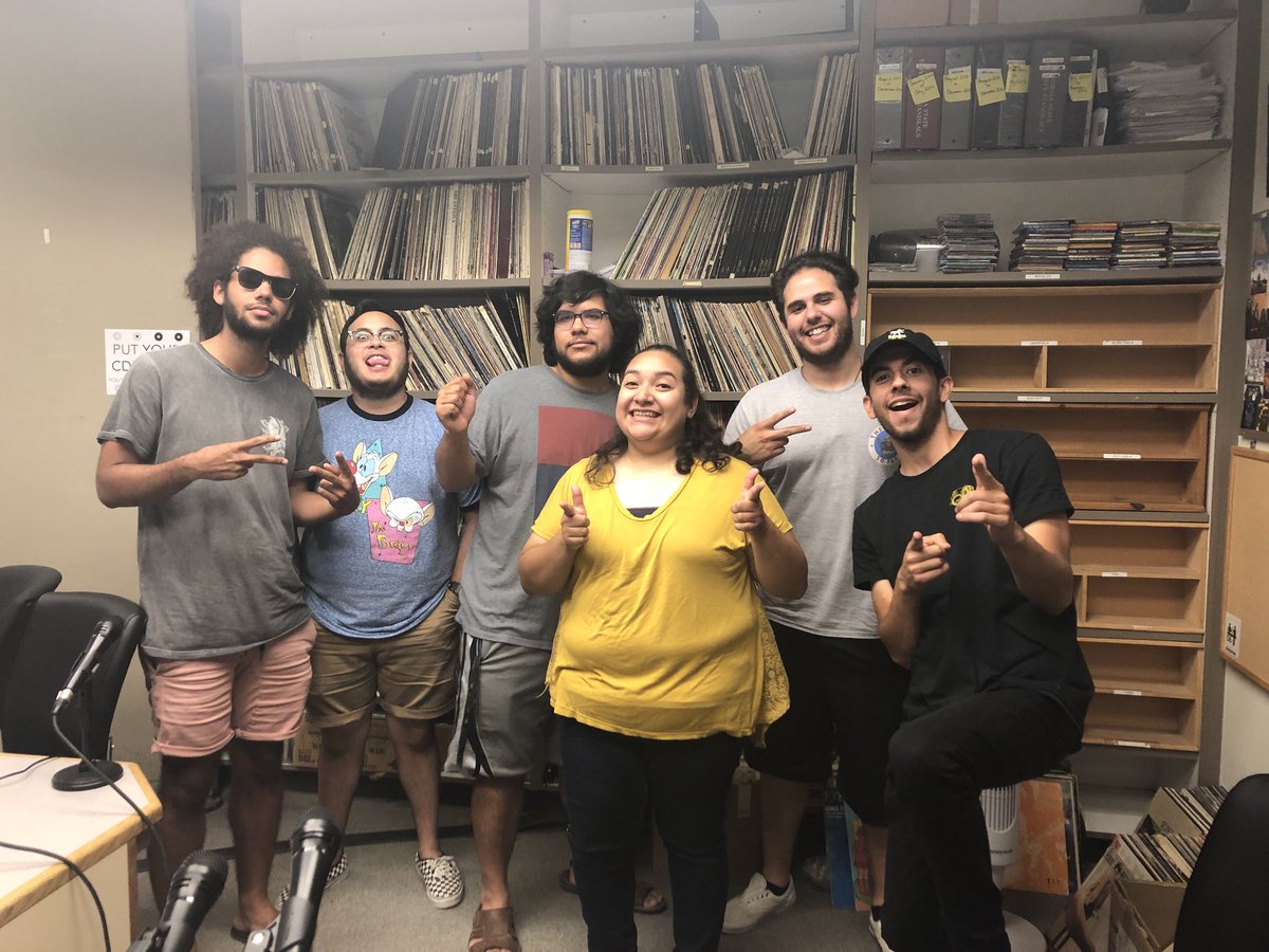 KCSS919's tweet photo. Big thanks to @depthsCA for an awesome In Studio Session with our new host DJ Lady Q with the Tunes. #CollegeRadio #LocalMusic https://t.co/vc2Zy3fJ5g