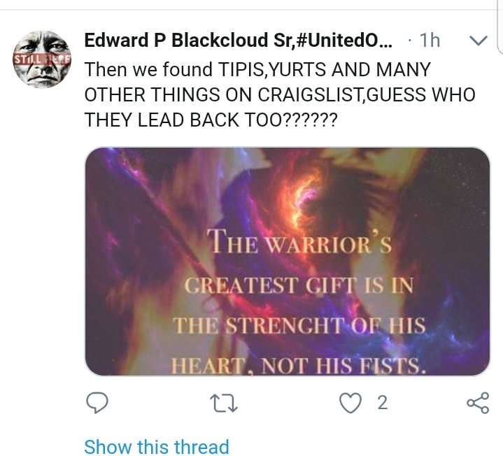 RustyWhitehead's tweet photo. #NoProofNoTruth #EBC. Why don't u talk about when u got caught stealin from the supply tent?! Or how u stole by #Deception that $5,000 from Miss Betty?! Yeah, I know, cuz then u'd expose u'rself as a #Thief 2. #PatheticLies #TheEBCcircusOfBS #ThievesLie #SmokeNmirrors #KnowTheCon https://t.co/ZDM26oC7hl