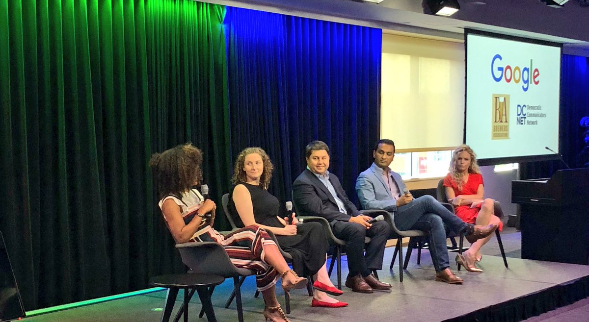 antniosrz's tweet photo. At #GoogleDC for @DemComms’ “Life After the Hill: Transitioning to Tech” listening to #Comms pros share their insights to success at top tech firms. https://t.co/KPDJGwTG3P