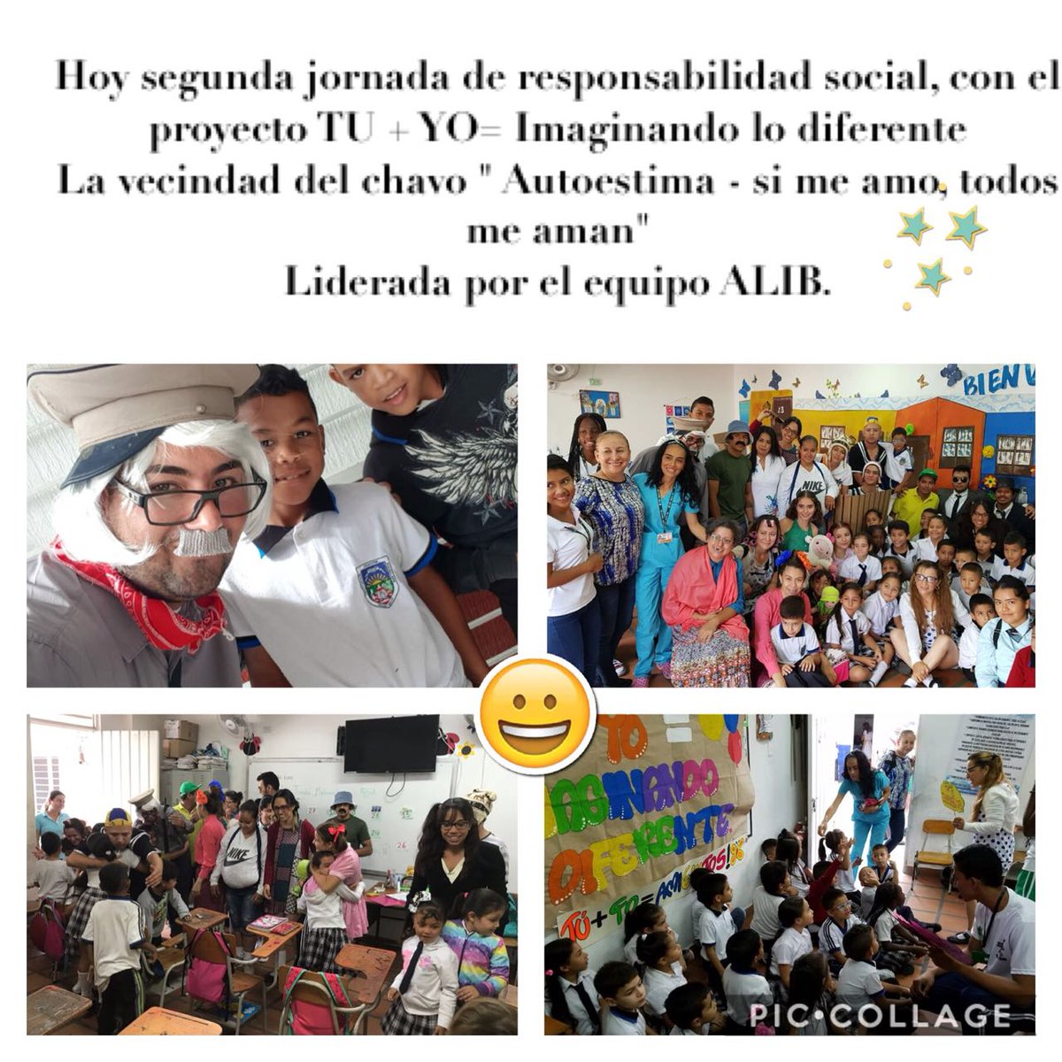 GermansSuarez's tweet photo. Desde el componente de Responsabilidad Social el #SENACLEM #Tuluá realizó la segunda jornada del proyecto TÚ+YO=Imaginando lo diferente. Hoy, en la institución educativa de Agua Clara con el acompañamiento de Bienestar al Aprendiz. @SENAComunica @ctrujillosena https://t.co/McvwA0NKaN