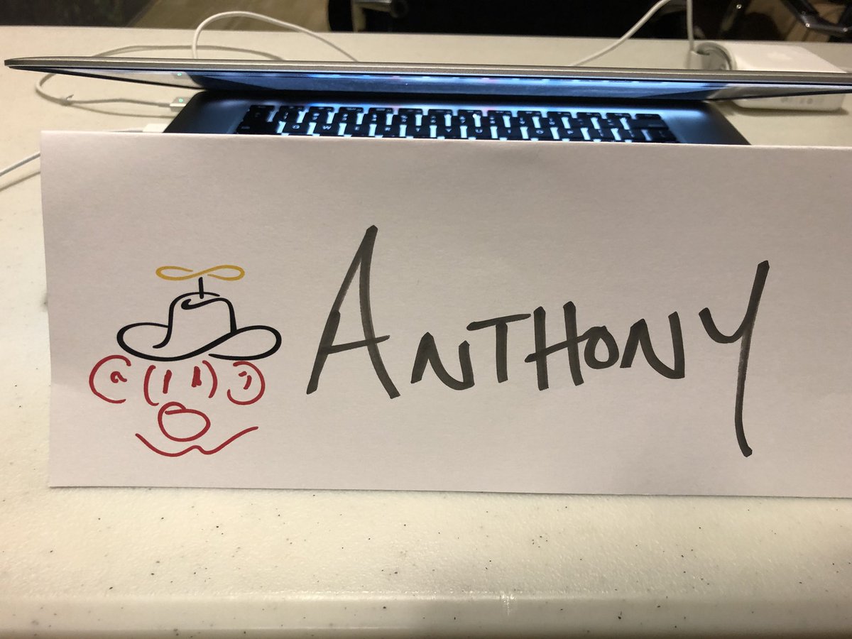 mindelusions's tweet image. Hey @bignerdranch 
it&apos;s been a great few days, and we learned a ton. Thank you so much!!!
I&apos;m sorry I drew on your logo  :(
#BigNerdRanch #Disney